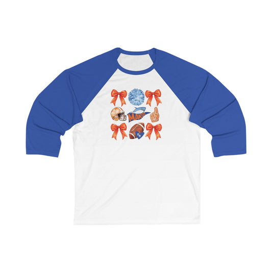 Makos Coquette Raglan - Bella Canvas