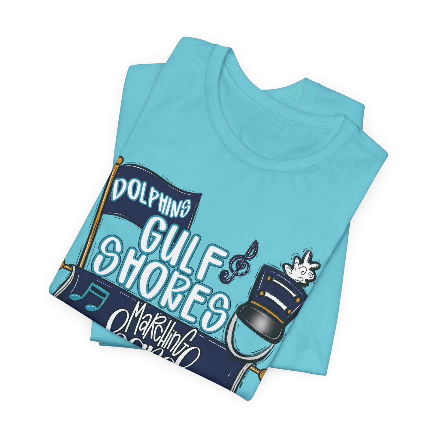 Adult Gulf Shores Band Mom Tee - Bella Canvas