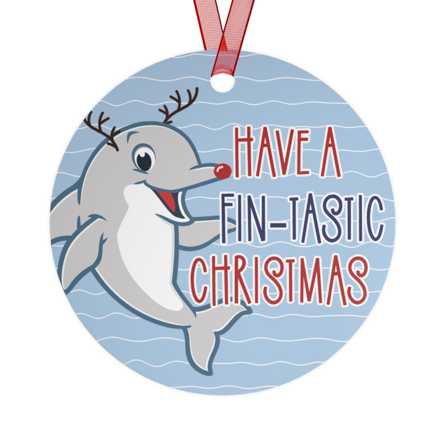 Fintastic Dolphin Ornament