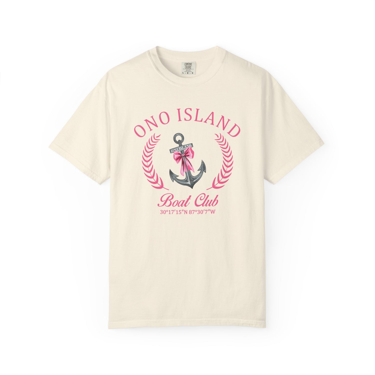 Ono Boat Club Anchor - Comfort Colors