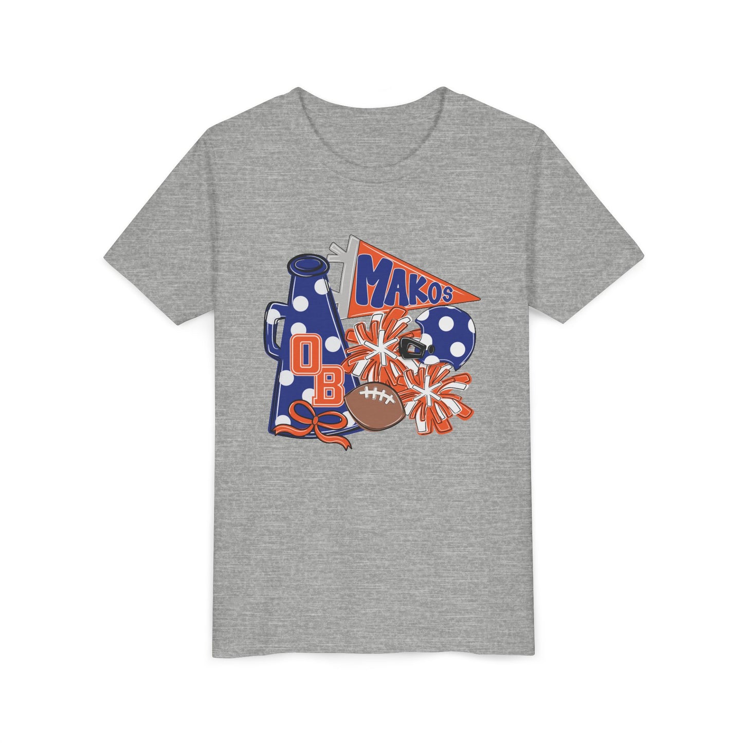 Youth Makos Football Spirit Tee