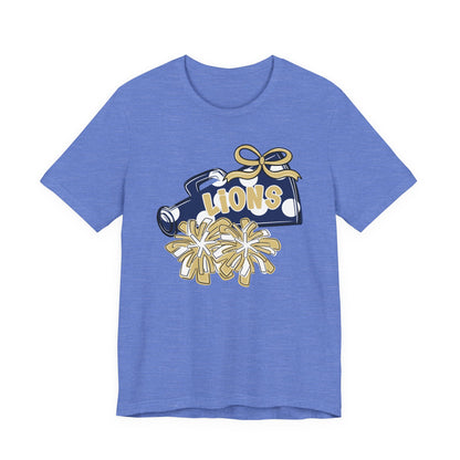 Lions Cheer Spirit Tee - Bella Canvas