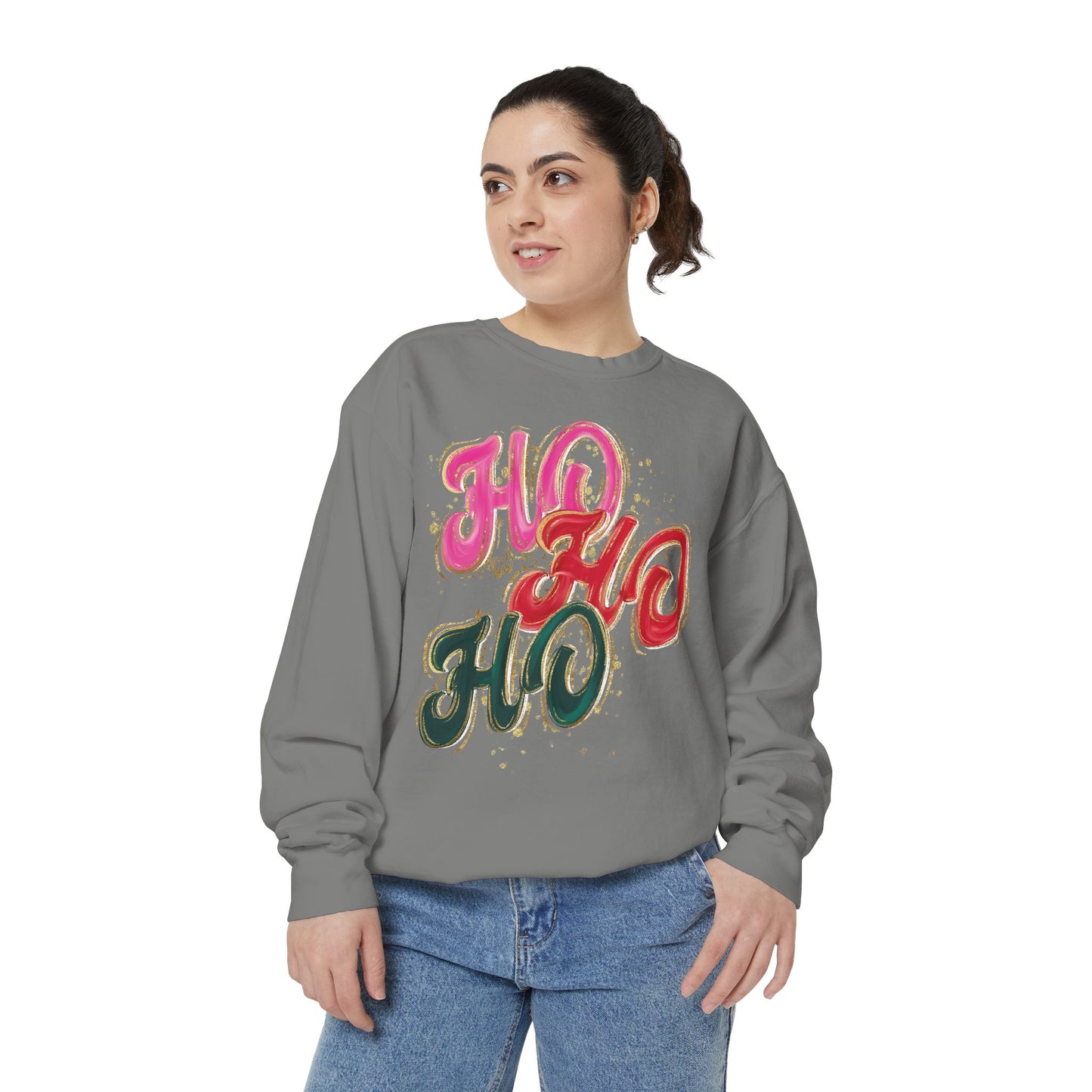 HO HO HO Sweatshirt Comfort Colors