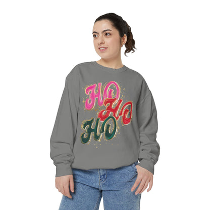 HO HO HO Sweatshirt Comfort Colors