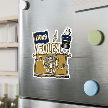 Foley Band Mom Vinyl Decals,