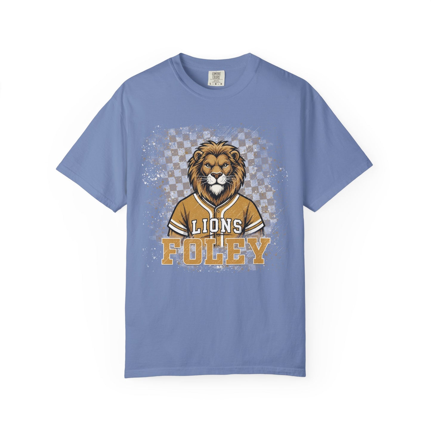 Foley Lions Grunge T-shirt - Comfort Colors