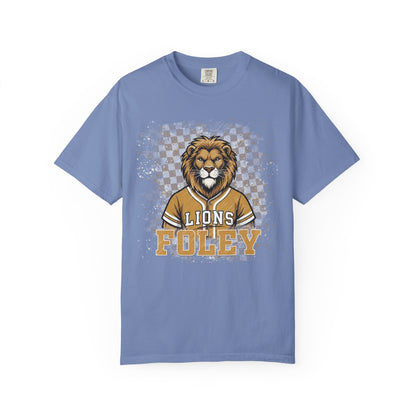Foley Lions Grunge T-shirt - Comfort Colors