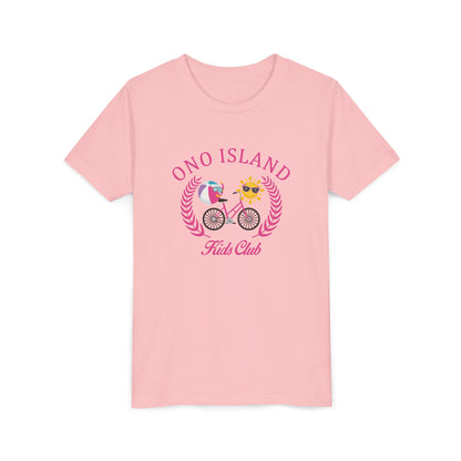 Ono Island Kids Club Pink Tee - Bella Canvas
