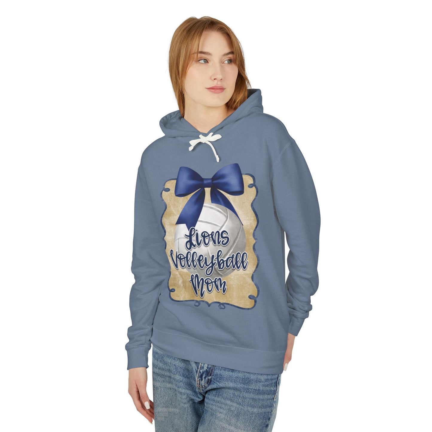 Foley Lions Volleyball Mom Hoodie - Comfort Color
