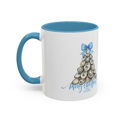 Ono Island Christmas Oyster Tree Mug