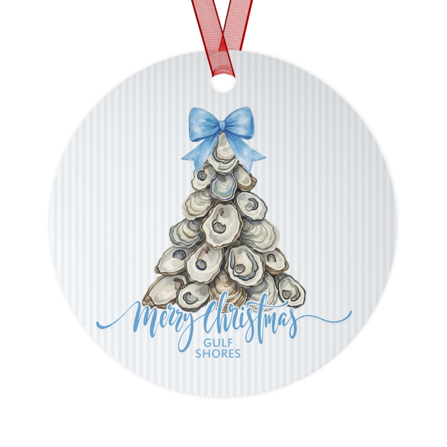 Gulf Shores Coastal Oyster Christmas Tree