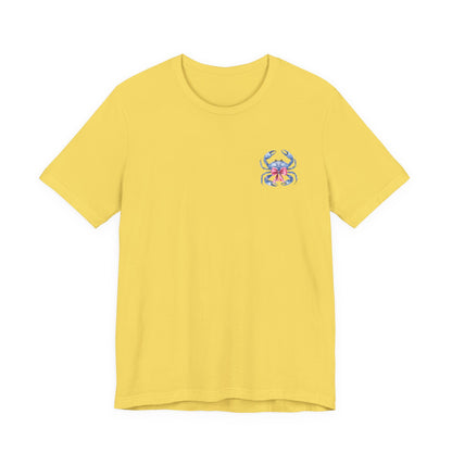 Adult Ono Island Preppy Crab T-Shirt - Bella Canvas
