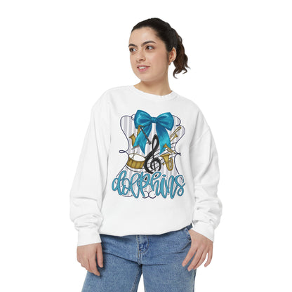 Adult Dolphins Band Sweatshirt - Comfort Colors