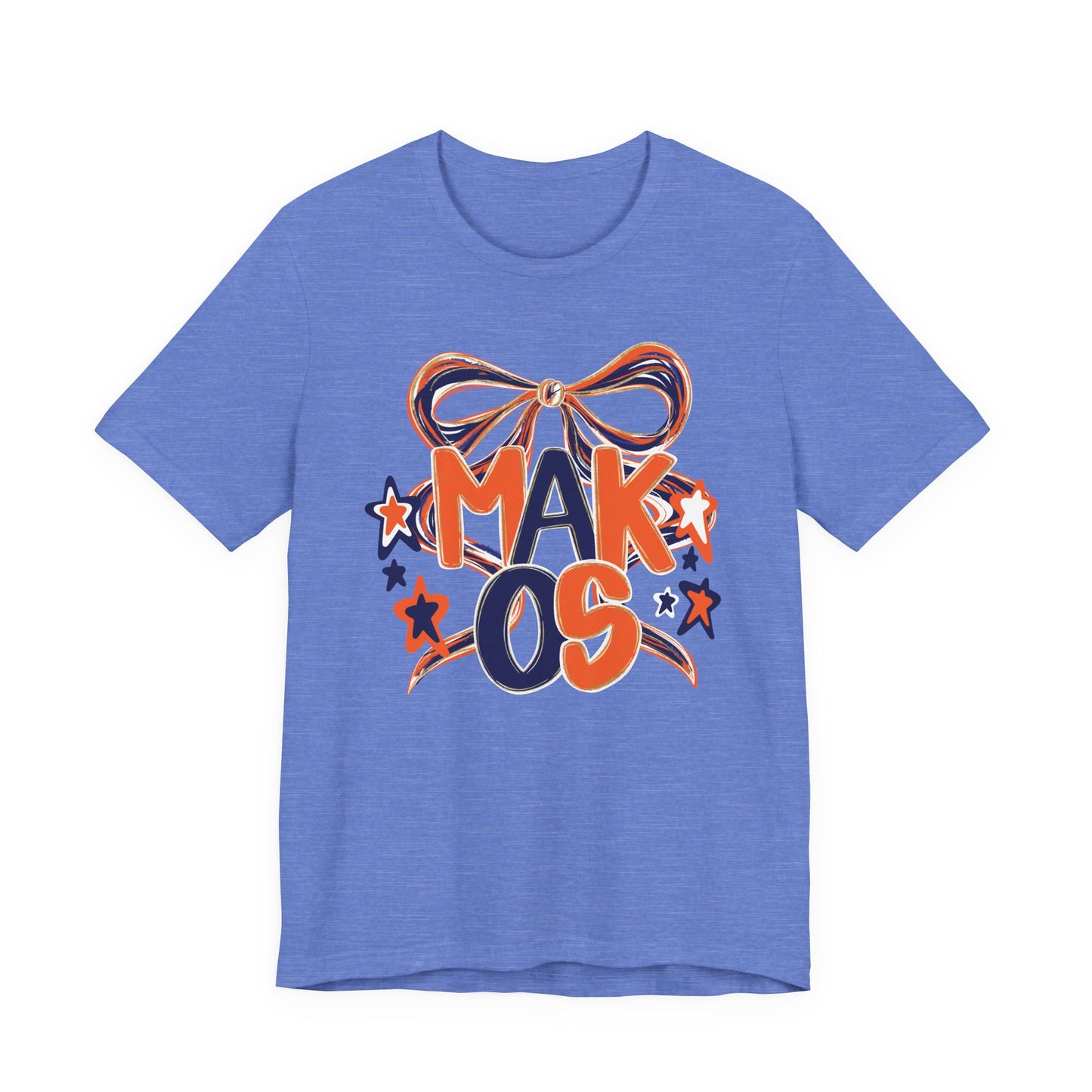 Adult Makos Twirly Ribbon Tee - Bella Canvas