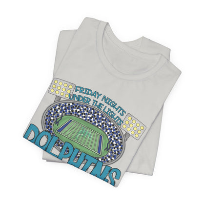 Adult Dolphins Friday Nights Under the Lights Tee