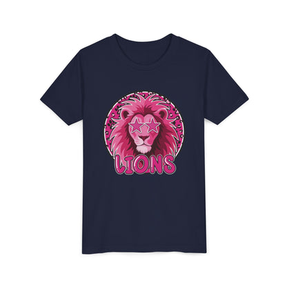 Youth Preppy Pink Lion
