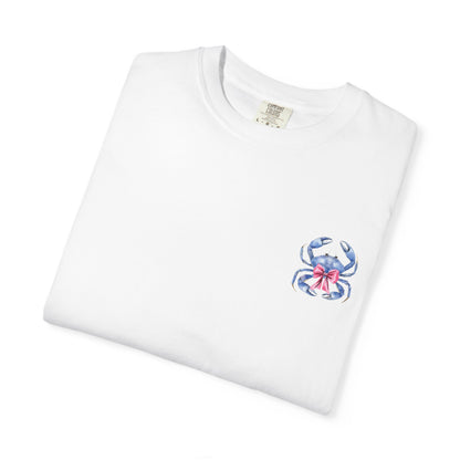Adult Ono Island Preppy Crab Tee - Comfort Colors
