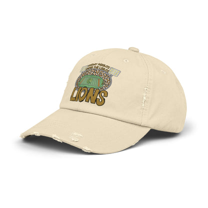 Lions Friday Night Lights Unisex Distressed Cap