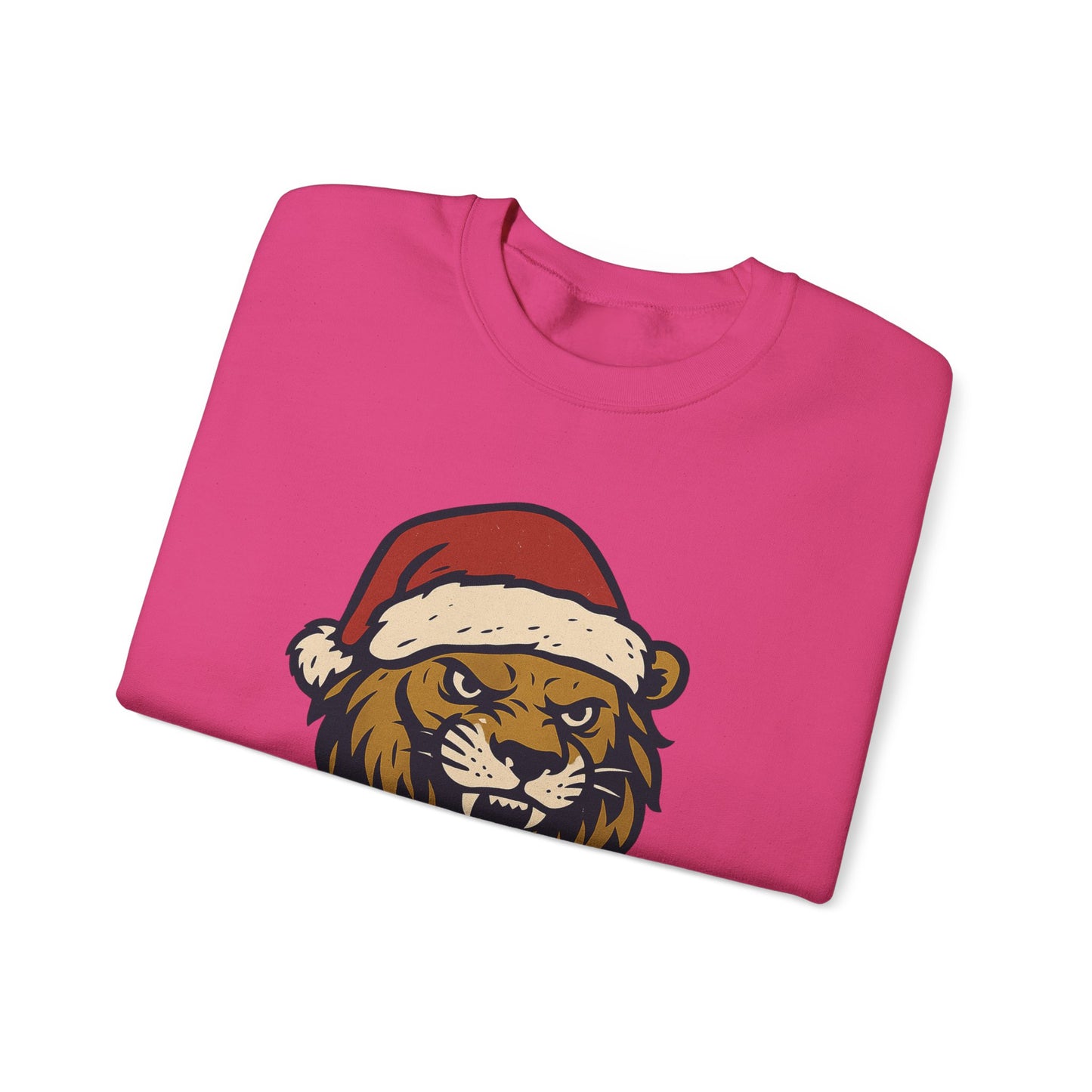 Merry Christmas Lions Sweatshirt — Gildan