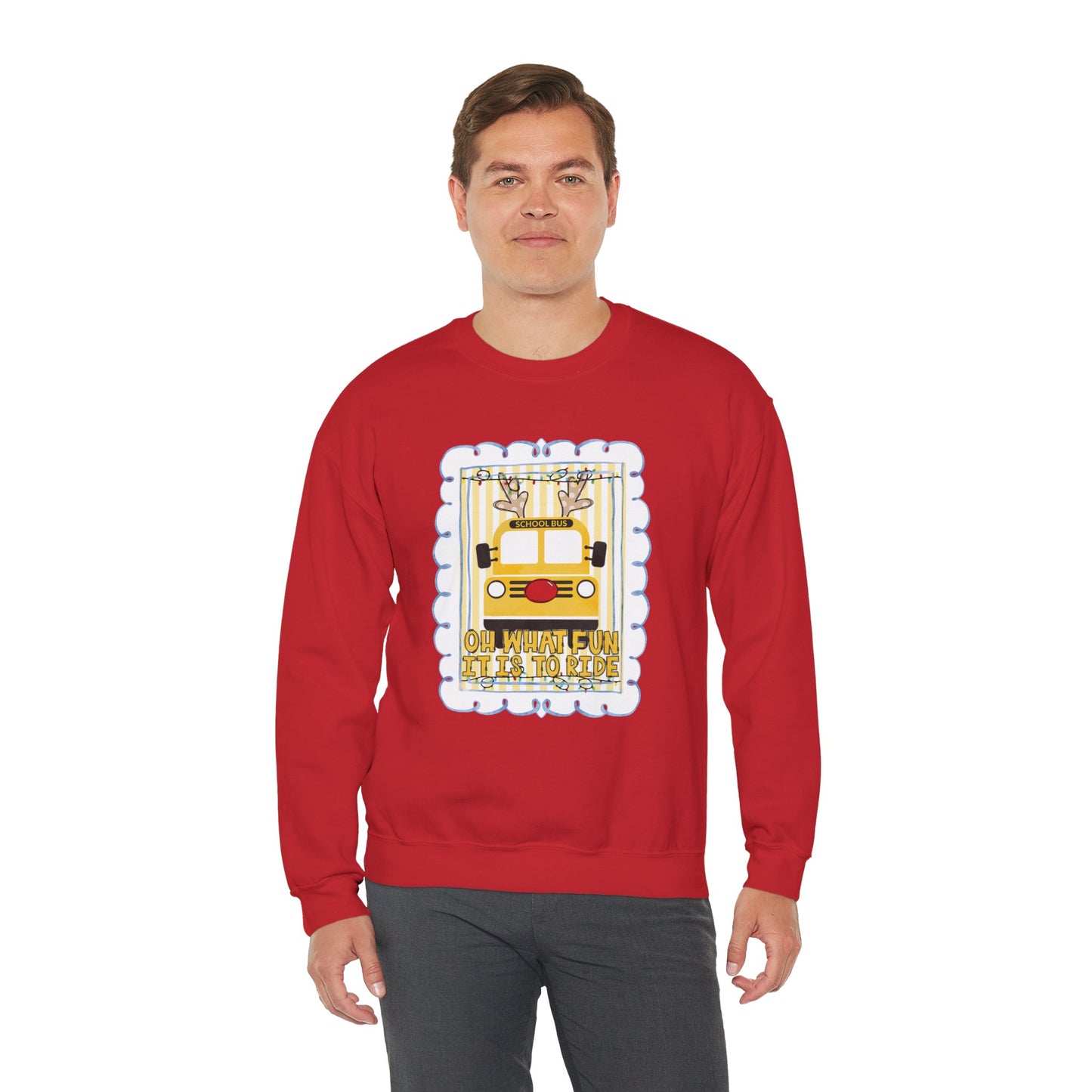 Christmas Bus Driver Sweatshirt - Gildan