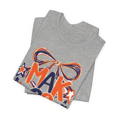 Adult Makos Twirly Ribbon Tee - Bella Canvas