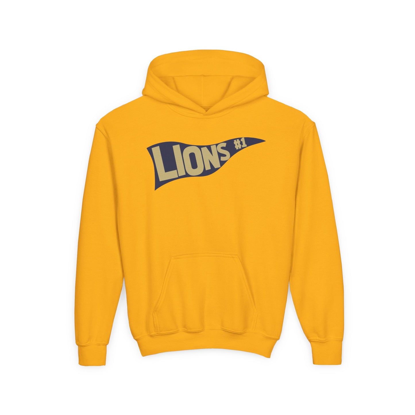 Youth Lions Pennant Hoodie