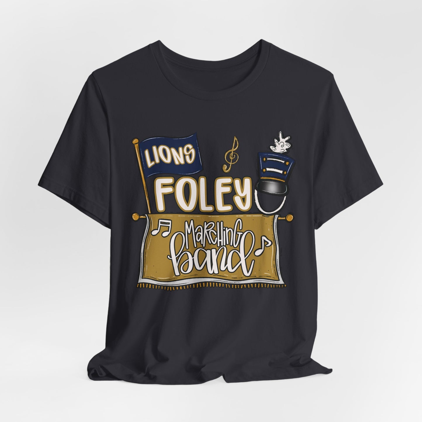 Adult Foley Marching Band Tee - Bella Canvas