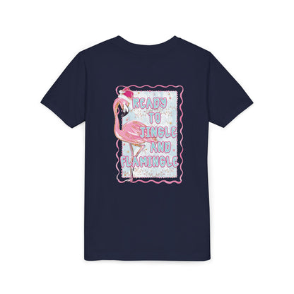 Flamingo Ready to Jingle & Flamingle - Bella Canvas