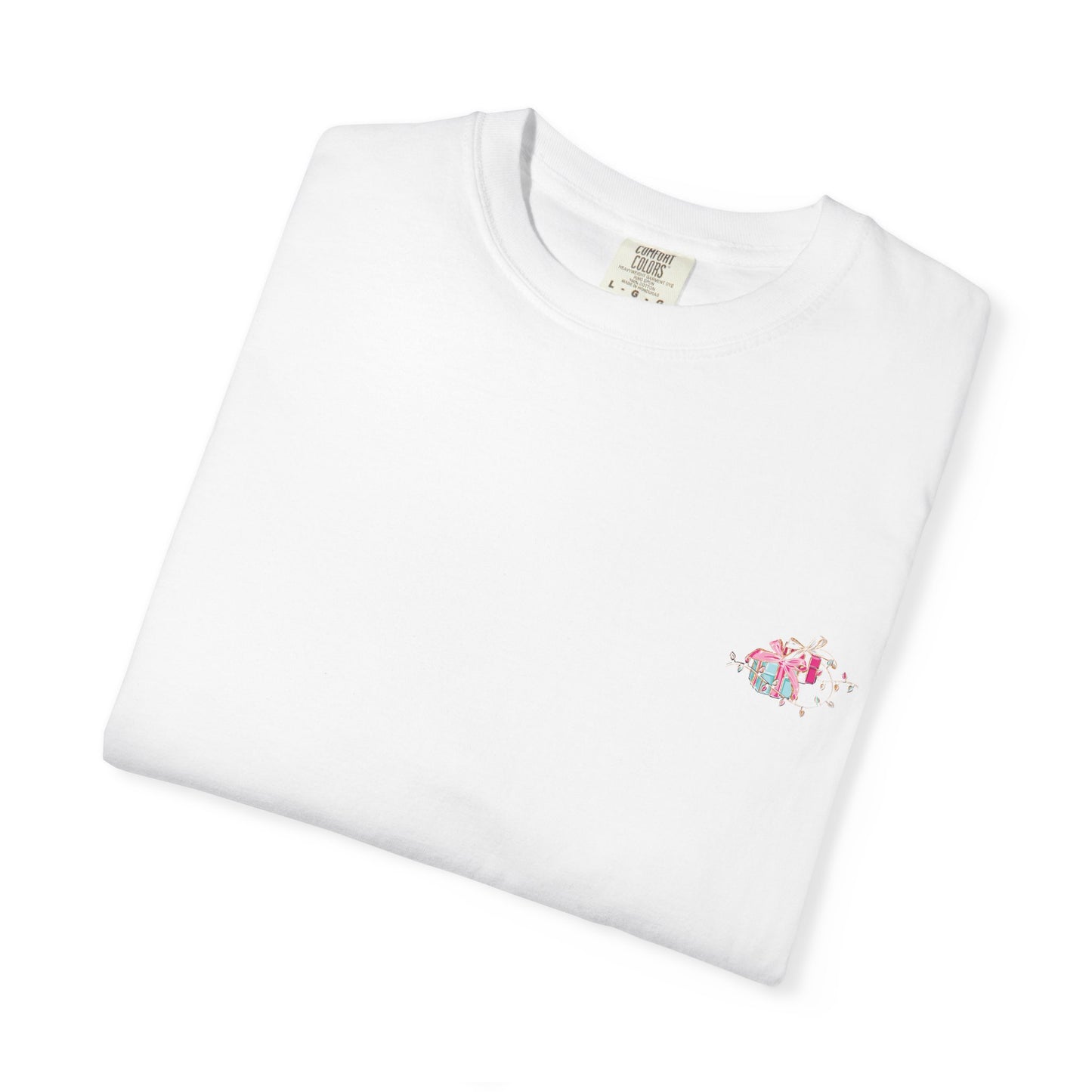 Flamingo Flamingle All the Way Christmas Tee - Comfort Colors