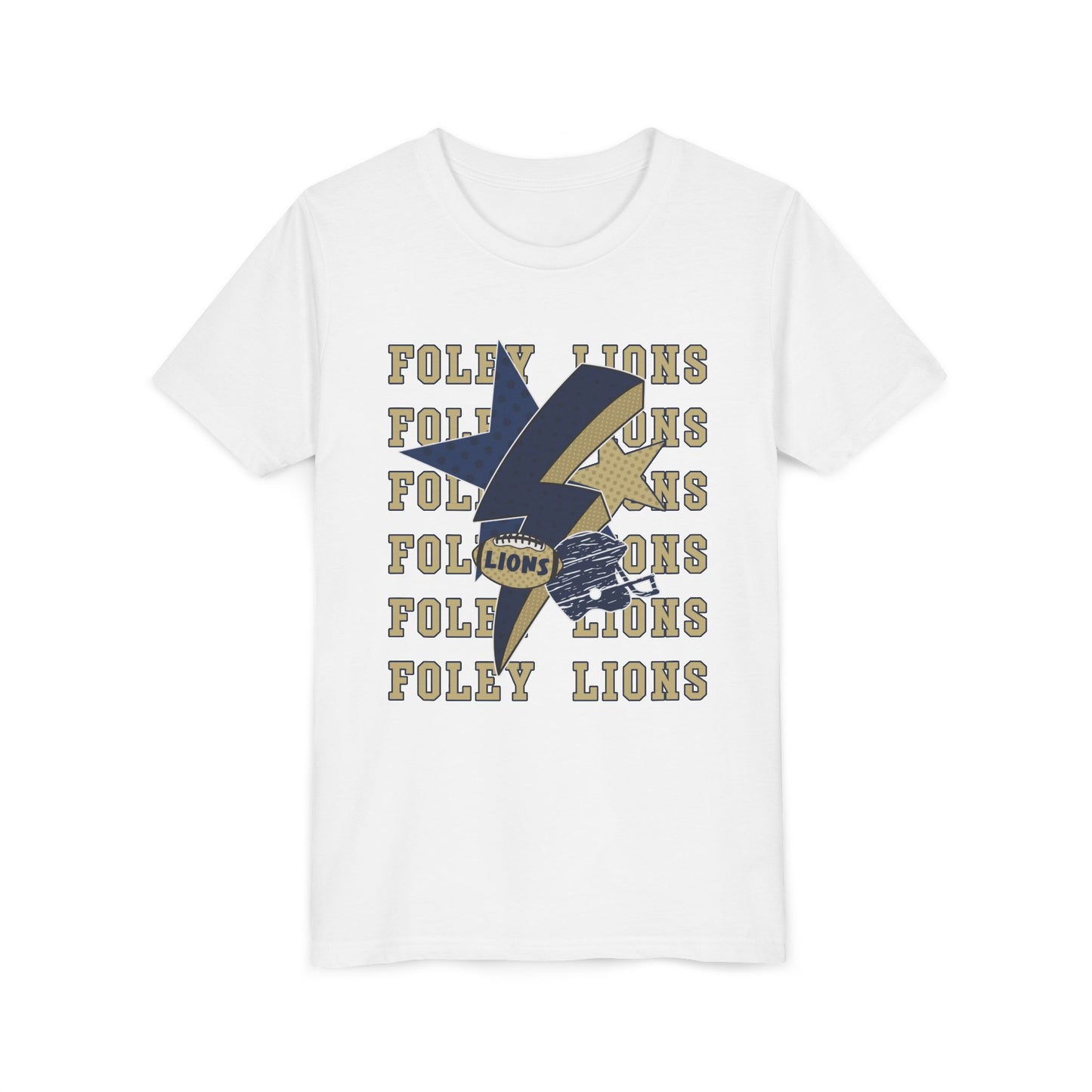 Youth Lions Football Lightning
