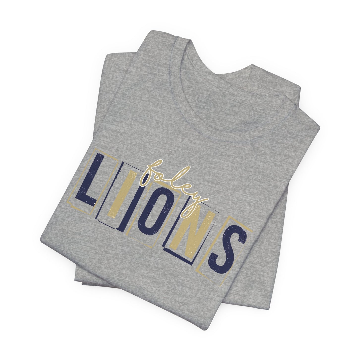 Foley Lions Boxy Tee - Bella Canvas