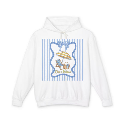 Adult Coquette Beachy Ono Island Unisex Lightweight Hooded Sweatshirt - Comfort Colors