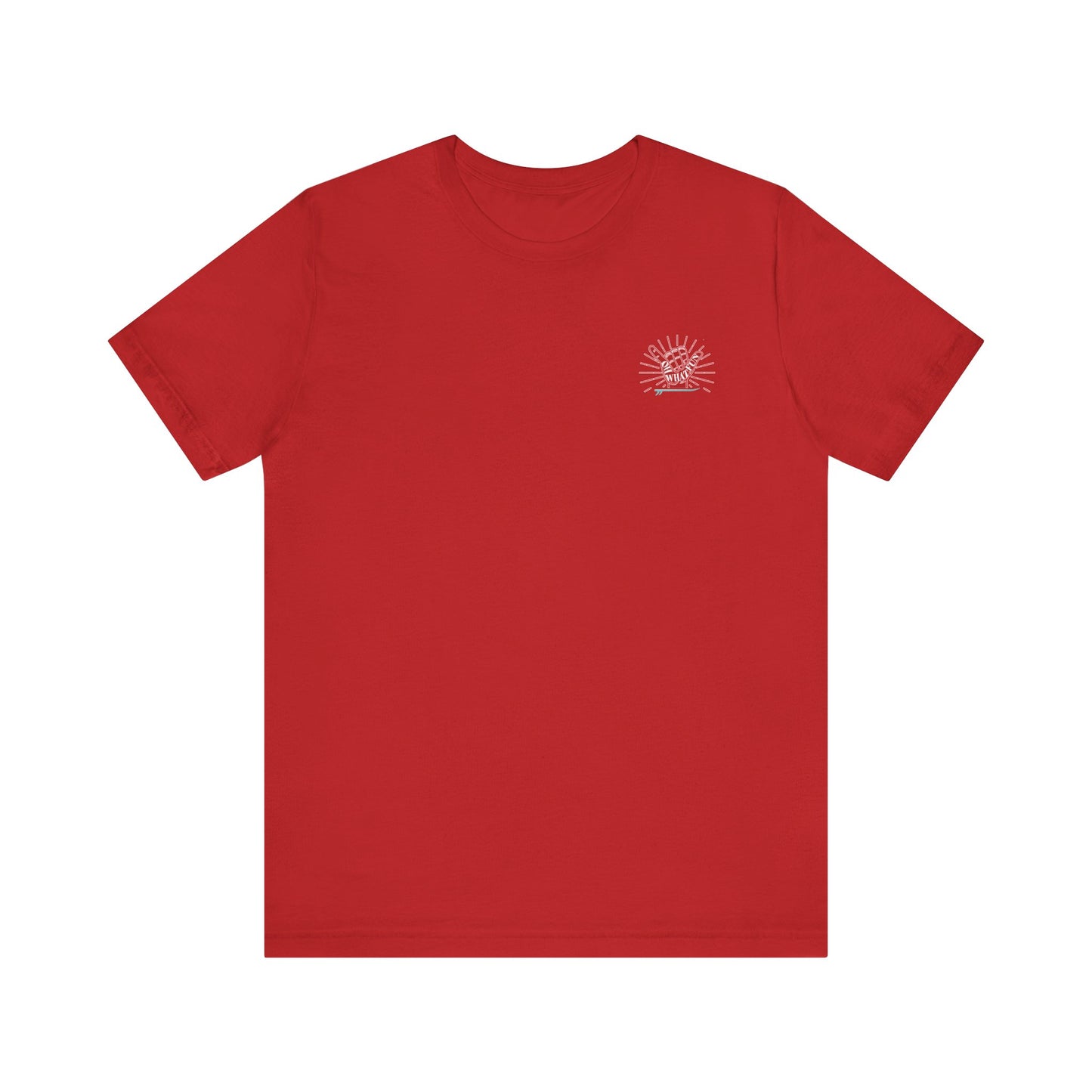 Adult Christmas Surfing Tee - Bella Canvas