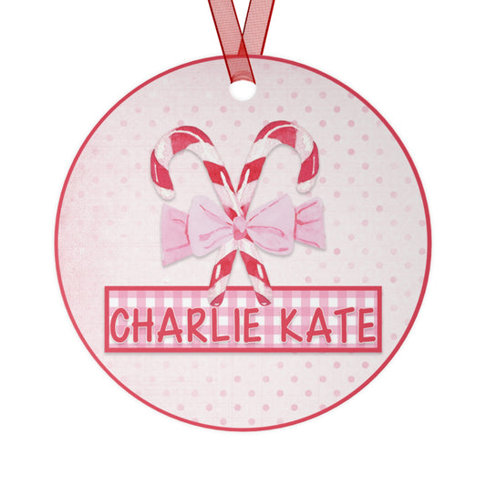 Personalized Candy Cane Ornament