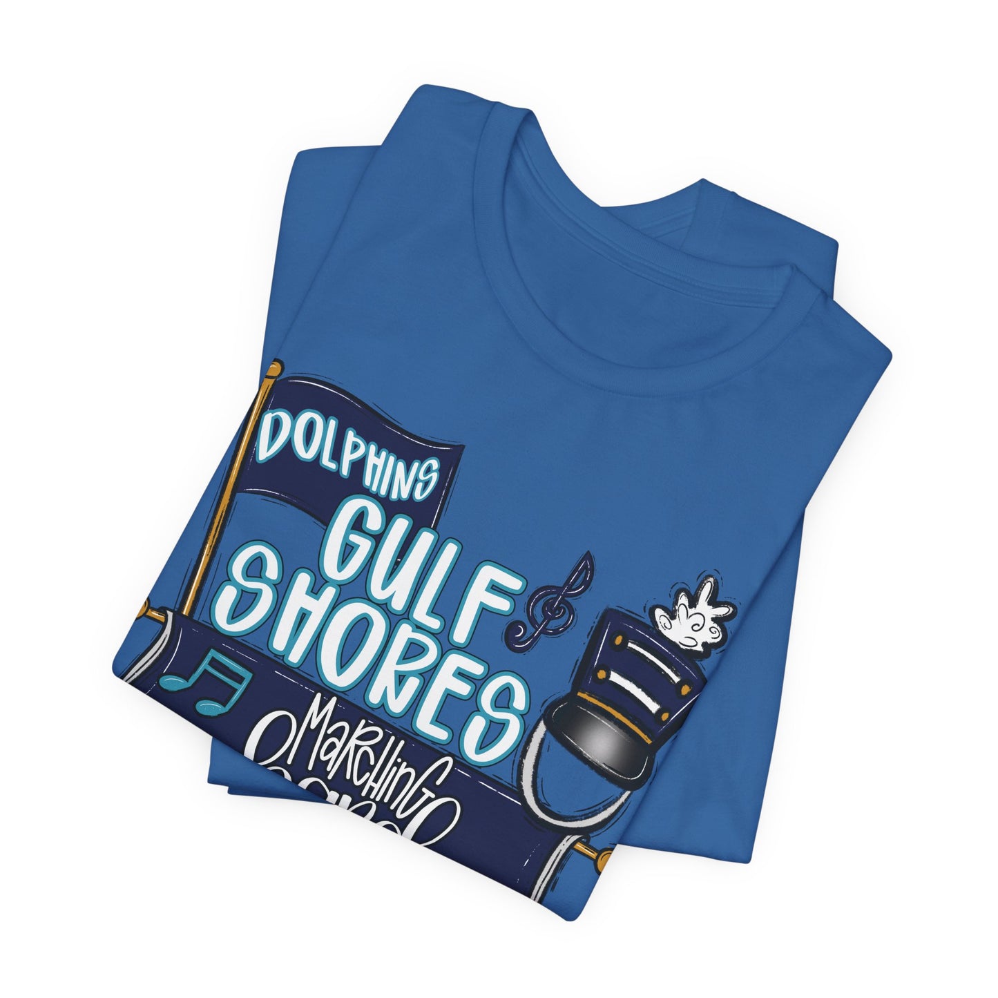 Adult Gulf Shores Band Mom Tee - Bella Canvas