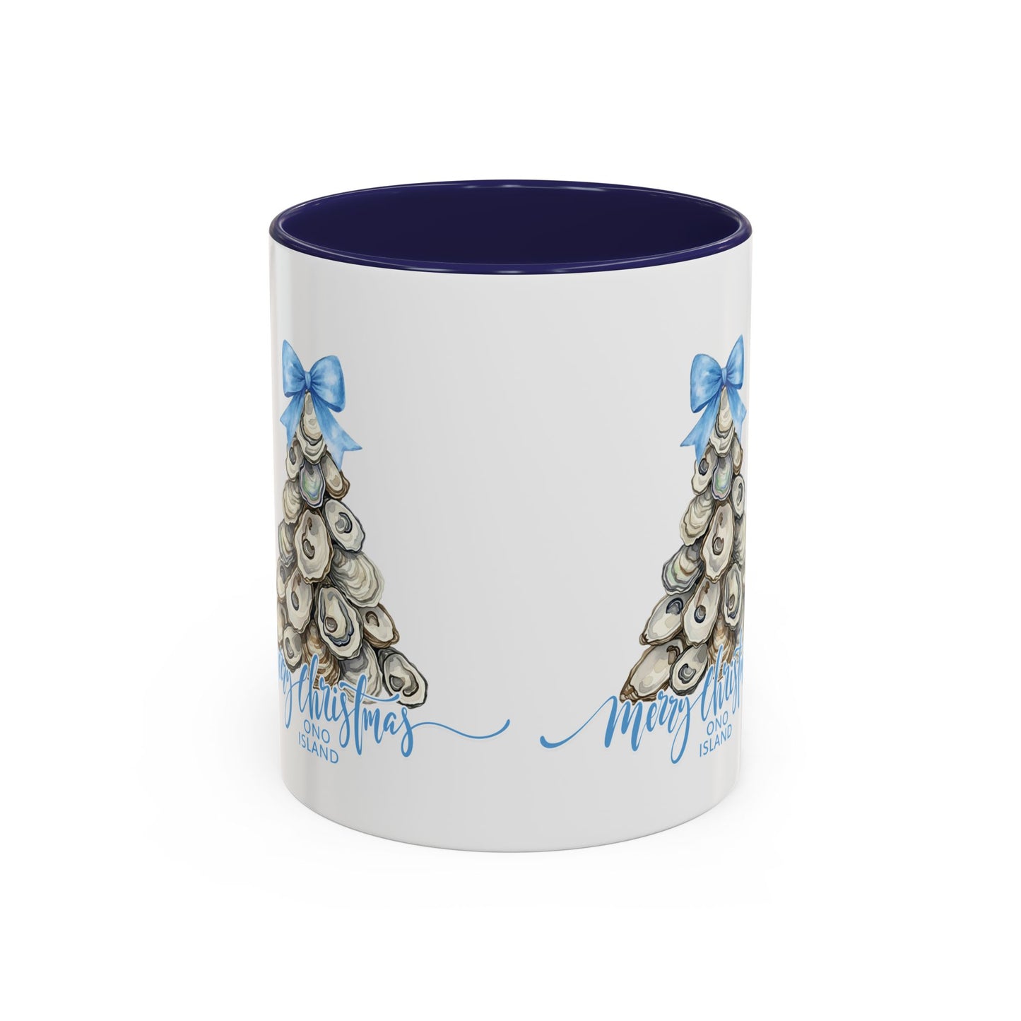 Ono Island Christmas Oyster Tree Mug