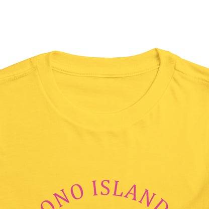 Ono Island Kids Club Toddler Pink Tee - Bella Canvas