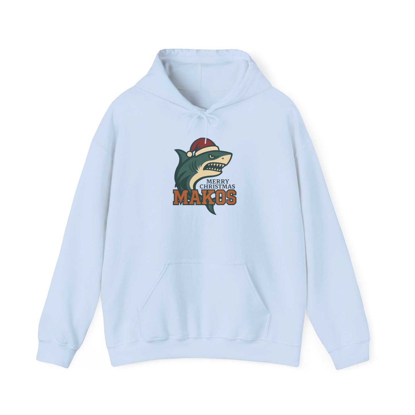 Merry Christmas Makos Hoodie - Gildan