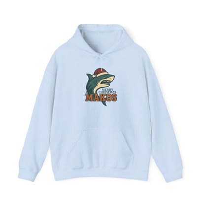 Merry Christmas Makos Hoodie - Gildan