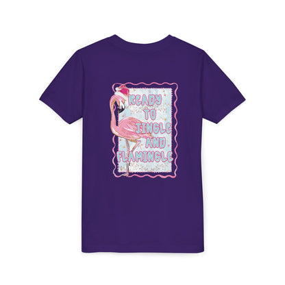 Flamingo Ready to Jingle & Flamingle - Bella Canvas