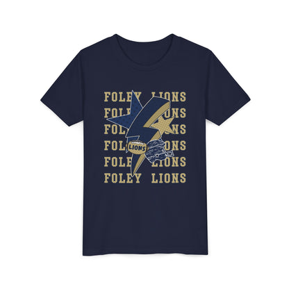 Youth Foley Lions Lightning Football T