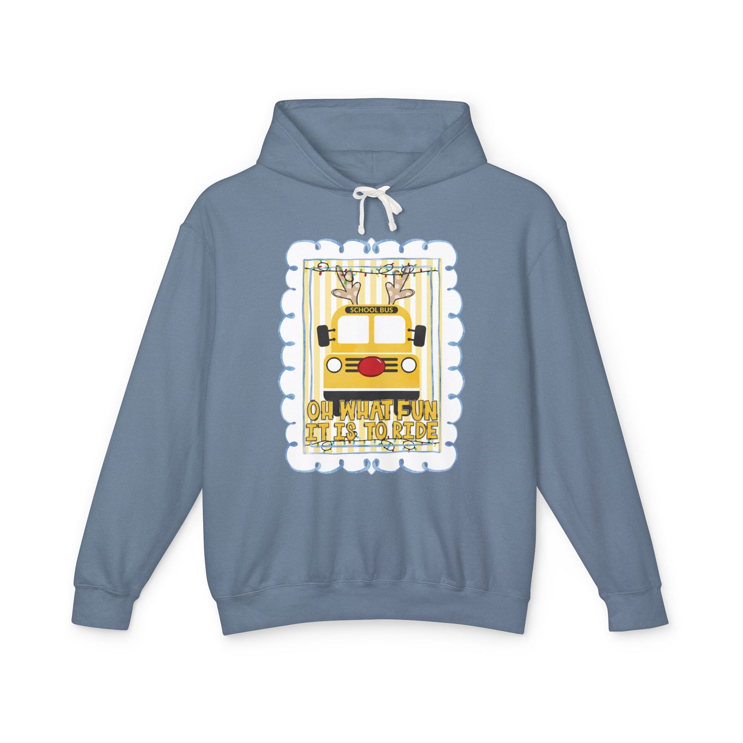 Christmas Bus Driver Hoodie -  Comfort Colors