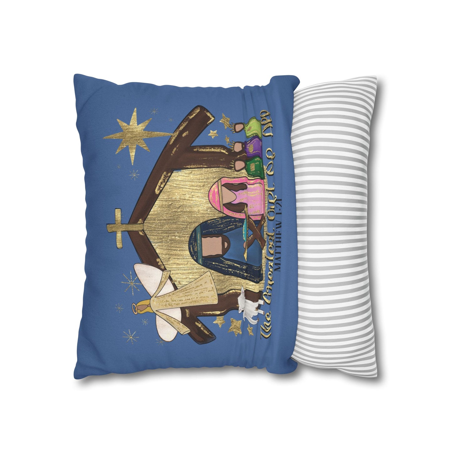 Nativity "The Greatest Gift of All" Pillowcase