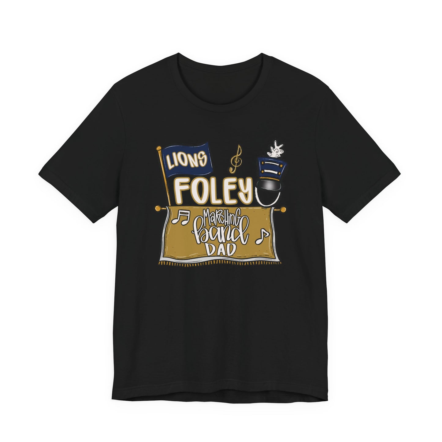 Foley Band Dad Tee - Bella Canvas