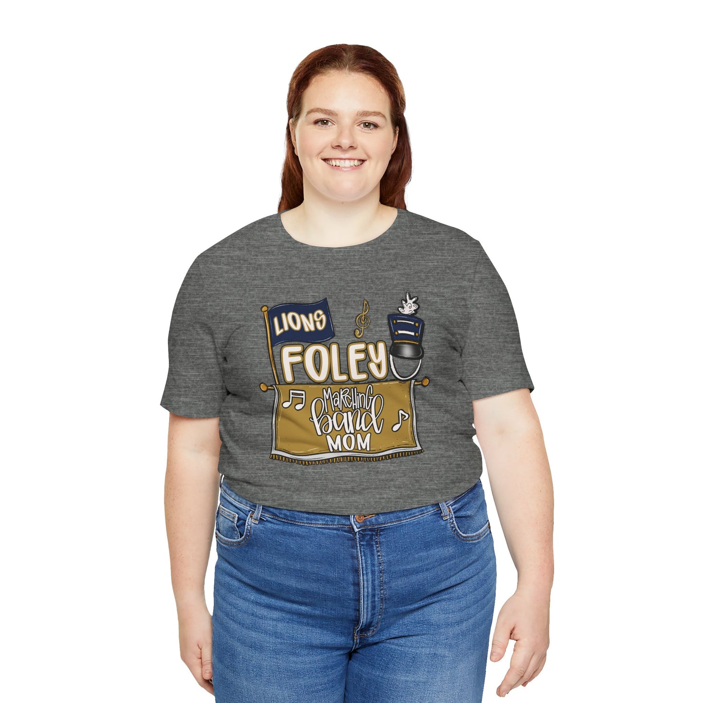Adult Foley Lion Mom Tee - Bella Canvas