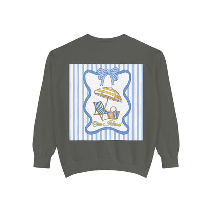 Adult Coquette Beachy Ono Island Sweatshirt - Comfort Colors
