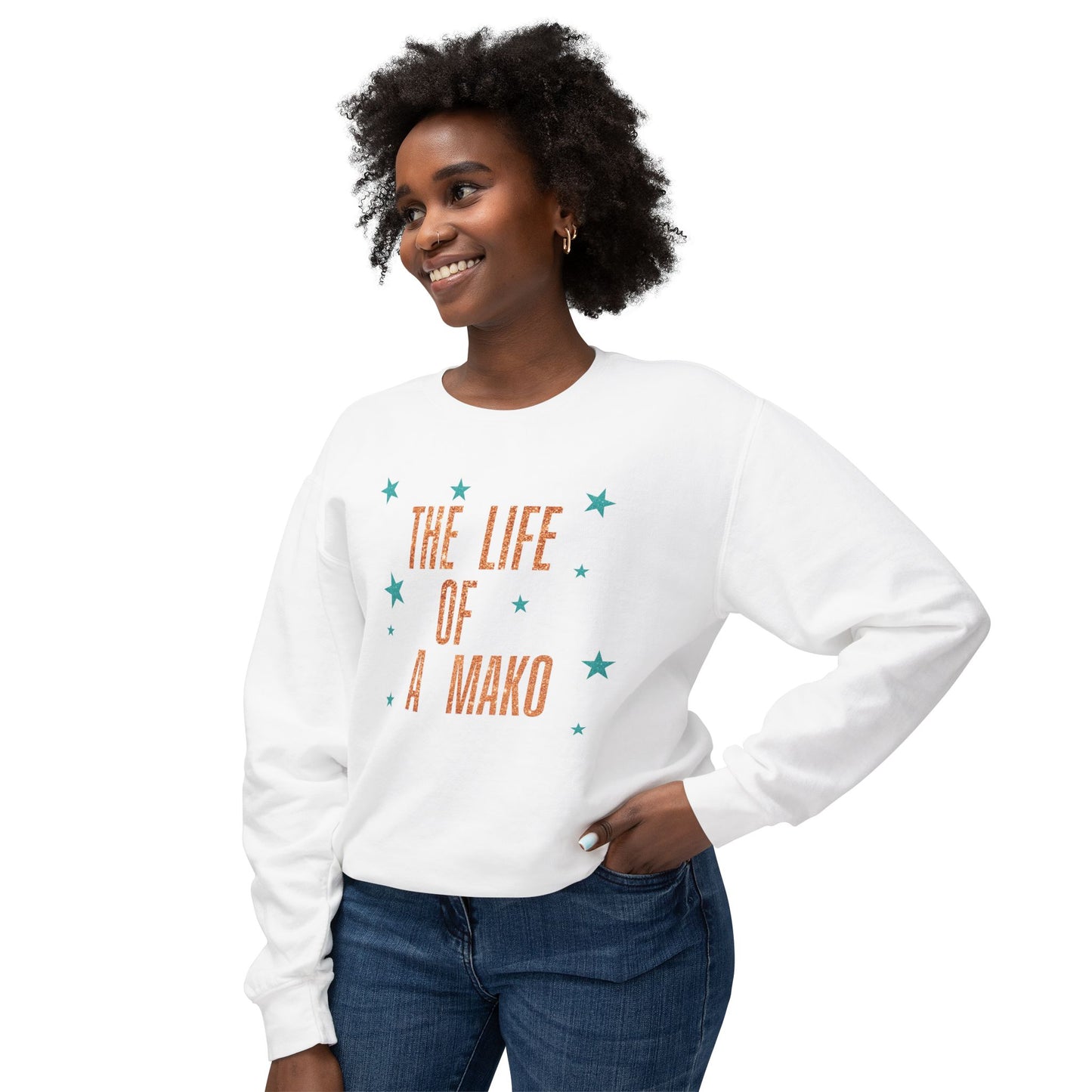 Adult Life of a Mako Faux Glitter - Comfort Colors