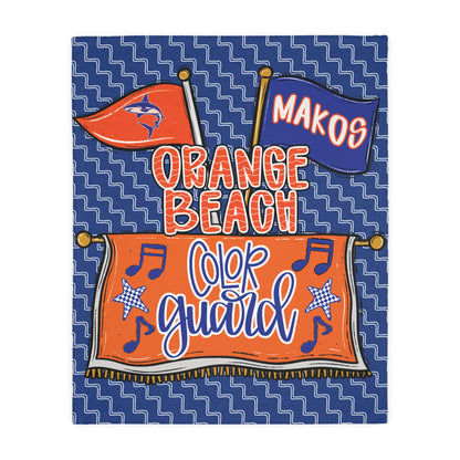 Makos Color Guard Plush Blanket
