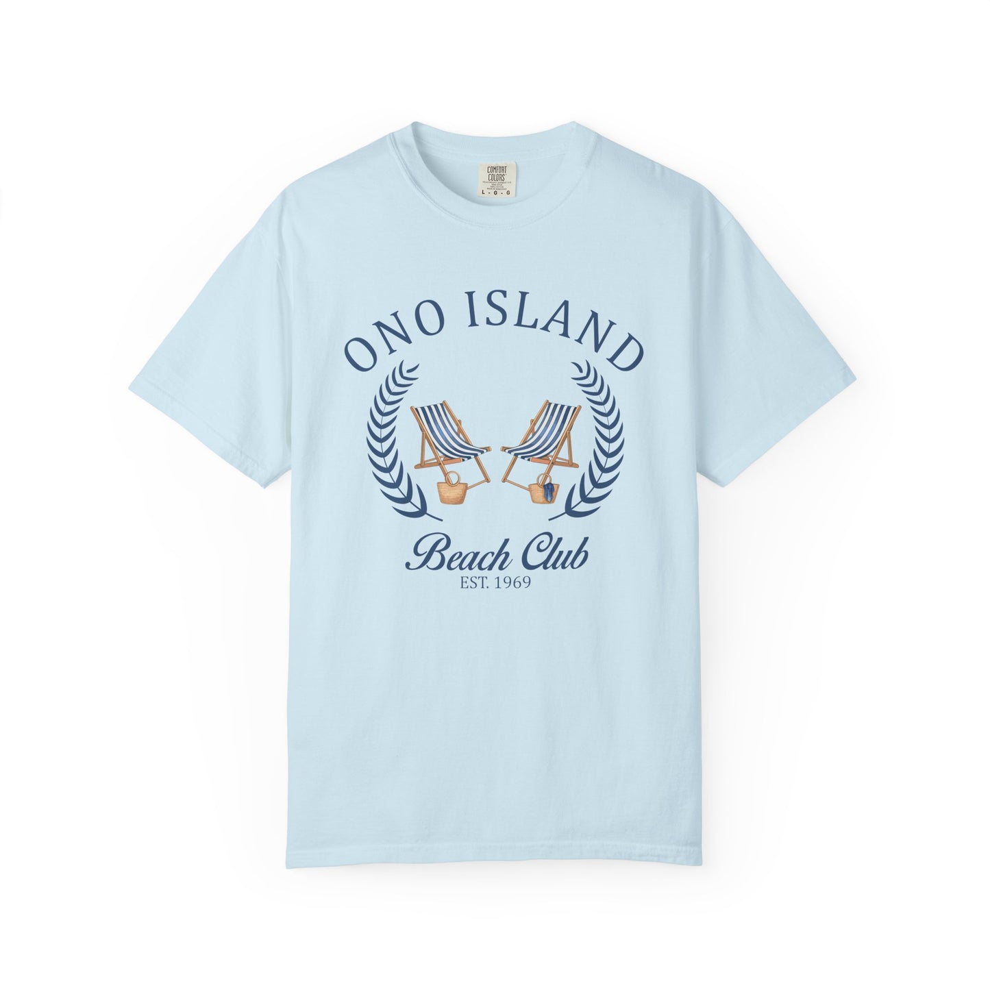 Ono Island Beach Club T-Shirt - Comfort Colors