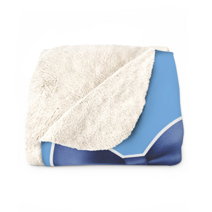 Dolphin Coquette Style Sherpa Blanket